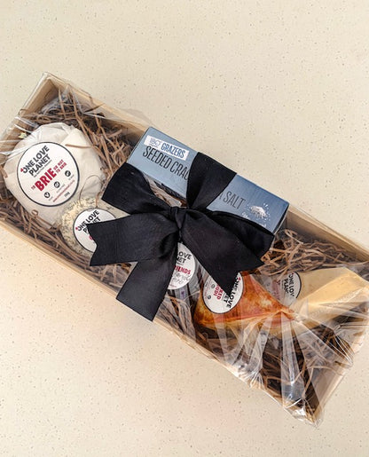 Beautiful vegan cheese gift box for that special someone. artisan made  in New Zealand by One Love Planet